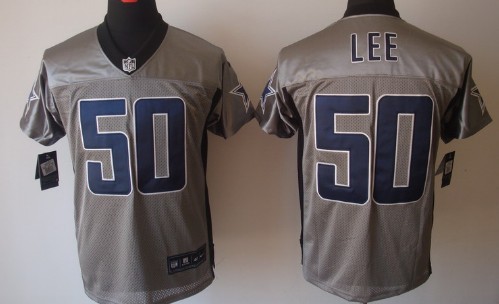 Nike On Field Dallas Cowboys NFL Sean Lee #50 Football Jersey Size 44 Blue  White