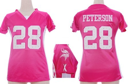 vikings pink jersey