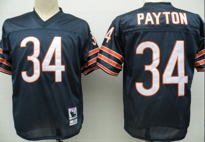 payton bears throwback jersey