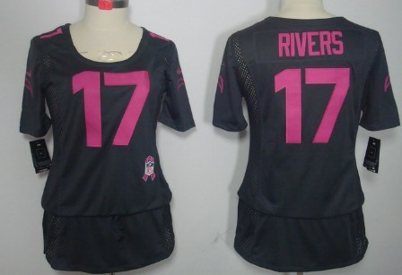 womens pink chargers jersey