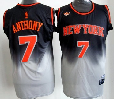 new york knicks black and orange jersey