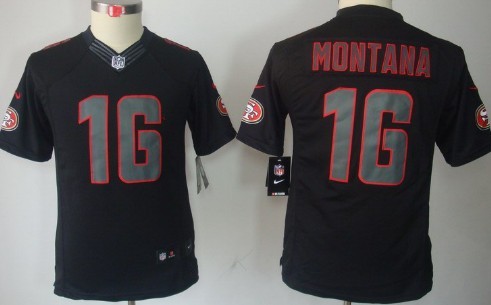 joe montana 49ers youth jersey