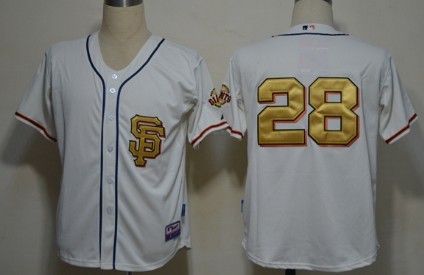 gold sf giants jersey