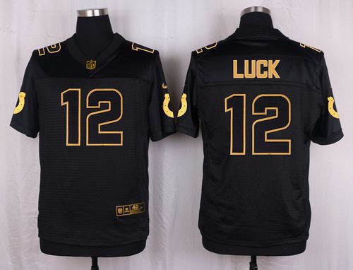 andrew luck black colts jersey