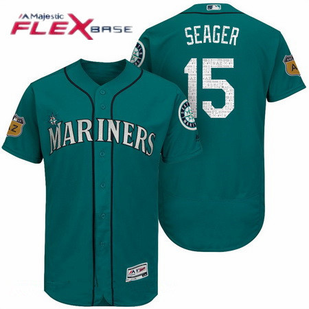 Men S Seattle Mariners Kyle Seager Teal Green Spring Training