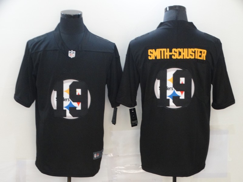 Men S Pittsburgh Steelers Juju Smith Schuster Black Shadow