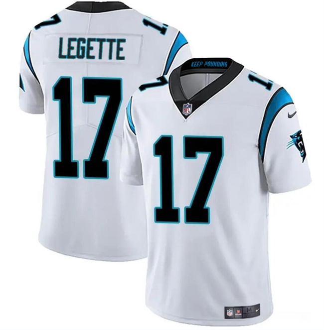 Men S Carolina Panthers Xavier Legette White Draft Vapor