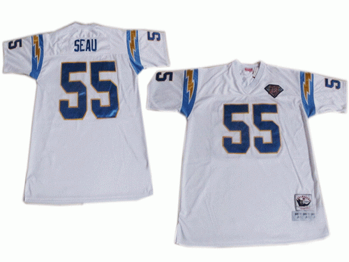 junior seau authentic chargers jersey