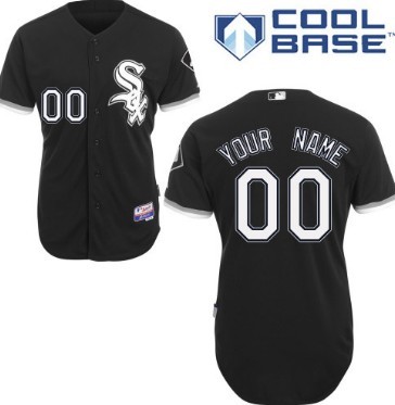 Men's Chicago White Sox Customized White Throwback Jersey on sale,for
