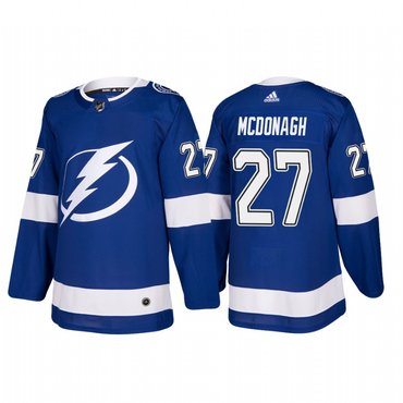 Adidas Tampa Bay Lightning #27 Ryan McDonagh Authentic Player Blue Home ...