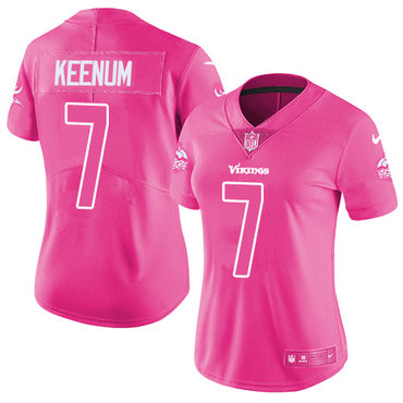 Pink minnesota vikings jersey Clearance