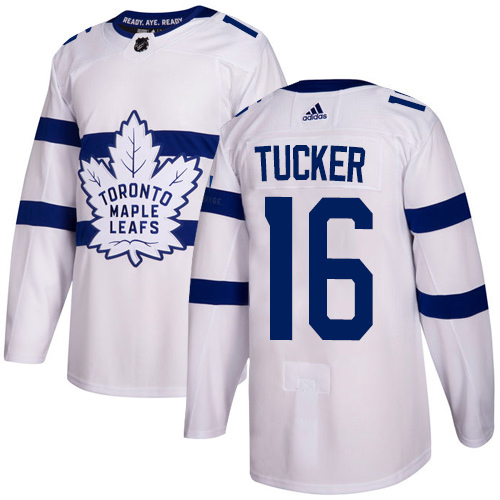 Adidas Toronto Maple Leafs 17 Wendel Clark White Authentic 2018