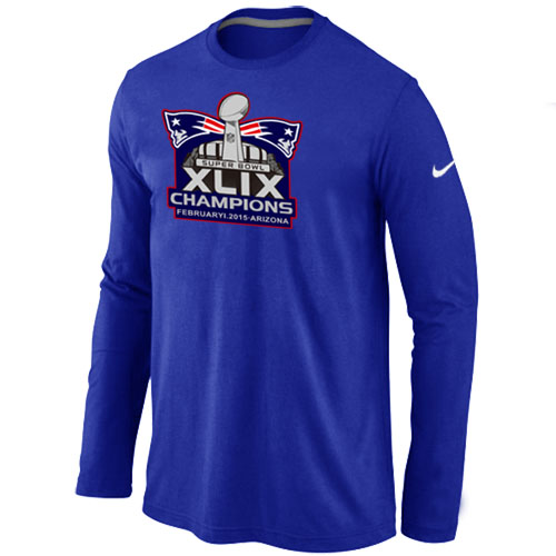 Nike New England Patriots Majestic White Super Bowl XLIX Champion Mark ...