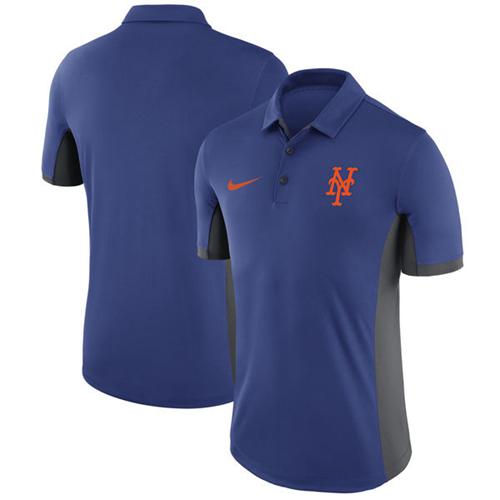 Men's New York Mets Nike Royal Authentic Collection Dri-FIT Elite Polo on sale,for Cheap 