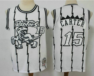 Toronto Raptors #15 Vince Carter Retro Jersey 1998-99