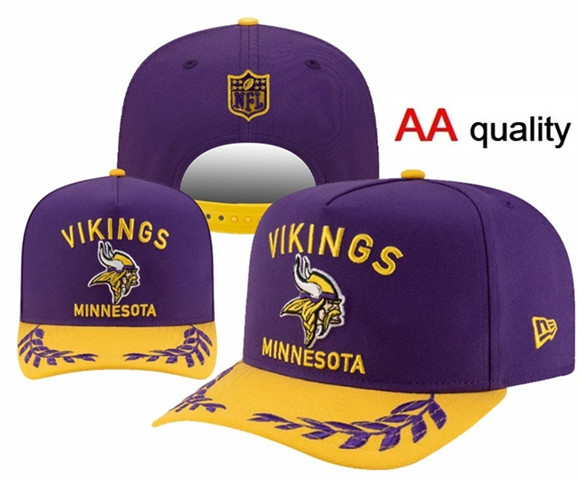 Minnesota Vikings 2025 Stitched Snapback Hats