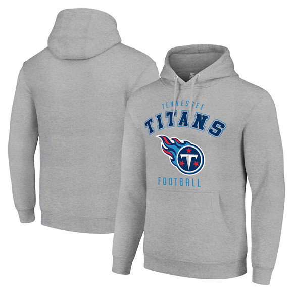 Men's Tennessee Titans Gray Pullover Hoodie