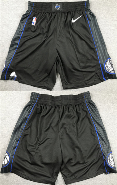 Mens Dallas Mavericks Navy Shorts (Run Small)