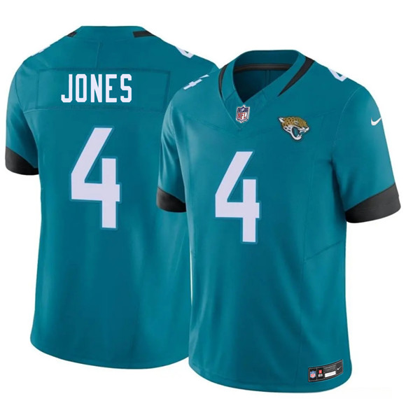 Men's Jacksonville Jaguars #4 Jarrian Jones Teal 2026 F.U.S.E. Vapor Untouchable Limited Football Stitched Jersey